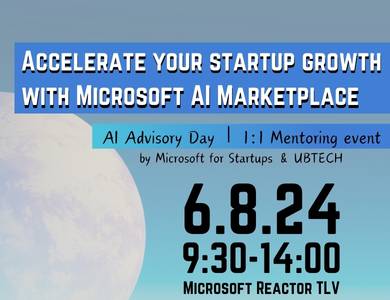AI Advisory day by UBTECH & Microsoft for startups 6.8.24 - UBTECH